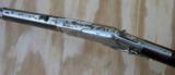 Winchester Early 2nd Model 1873 Full Nickel Saddle Ring Carbine SRC with Fancy Stock - 9 of 15