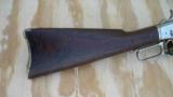 Winchester Early 2nd Model 1873 Full Nickel Saddle Ring Carbine SRC with Fancy Stock - 6 of 15