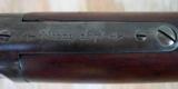Winchester Model 1873 Short Rifle Factory Engraved with Letter - 11 of 15