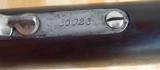 Winchester Early Model 1873 Factory Engraved Full Nickel Saddle Ring Carbine SRCwith Letter - 14 of 15