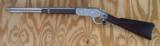 Winchester Early 2nd Model 1873 Factory Engraved Full Nickel Saddle Ring Carbine SRC with Letter
- 1 of 15