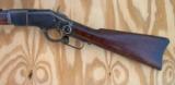 High Condition Winchester 1873 2nd Model Saddle Ring Carbine SRC in 44-40 with Factory Letter - 2 of 15