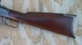 Winchester Model 1873 Short Rifle Factory Engraved with Letter - 2 of 15