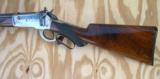 Winchester Model 1886 Deluxe Rifle 45/70 with Factory Letter - 2 of 14