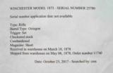 Winchester 1873 Deluxe 1st Model Rifle with Letter - 15 of 15