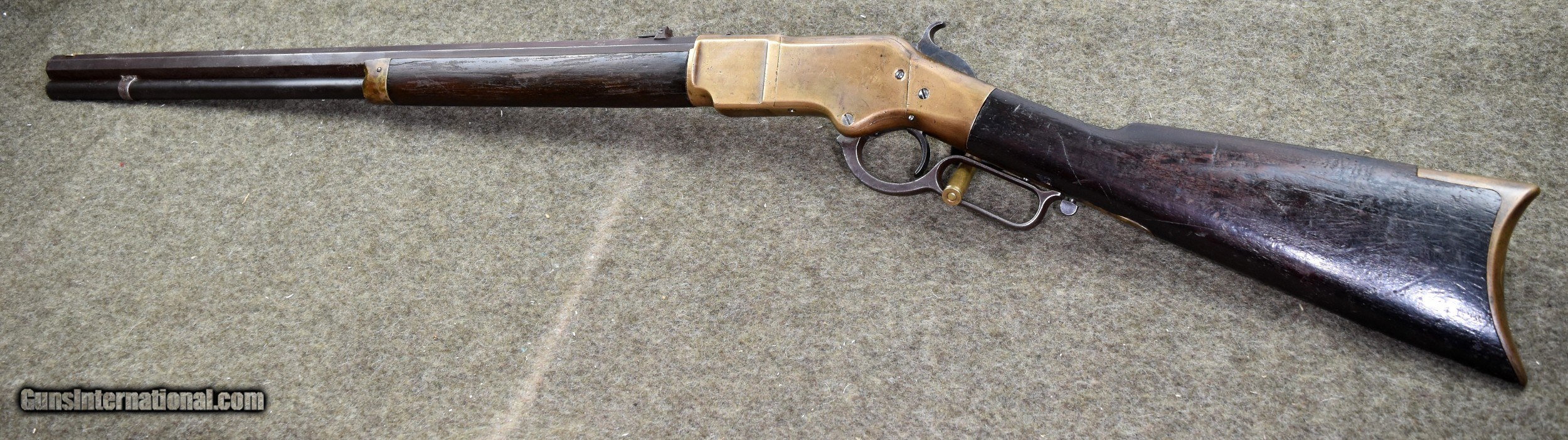 Winchester Model 1866 Rifle Octagon Barrel & Full Magazine 36,xxx.