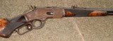 Winchester Model 1873 Rifle Octagon Barrel & Full Magazine with Factory Letter - 7 of 15