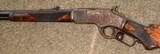 Winchester Model 1873 Deluxe Rifle with Octagon Barrel, Full Magazine & Factory Letter - 3 of 15