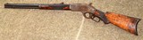 Winchester Model 1873 Deluxe Rifle with Octagon Barrel, Full Magazine & Factory Letter - 1 of 15