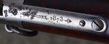 Factory Engraved Nickel Trim Winchester Model 1873 Saddle Ring Carbine SRC with Letter - 14 of 19