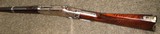 Factory Engraved Nickel Trim Winchester Model 1873 Saddle Ring Carbine SRC with Letter - 10 of 19