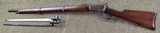 Rare Winchester Model 1892 Musket .44 WCF 30" with 2 Bayonets - 1 of 20