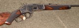 Winchester Model 1873 Deluxe Lever Action Rifle with Letter - 7 of 20