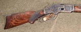 Winchester Model 1873 Deluxe Lever Action Rifle with Letter - 6 of 20