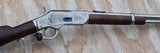 Winchester Model 1873 Factory Nickel & Engraved Saddle Ring Carbine SRC with Letter - 7 of 20