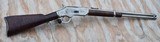 Winchester Model 1873 Factory Nickel & Engraved Saddle Ring Carbine SRC with Letter - 5 of 20