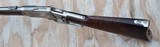 Winchester Model 1873 Factory Nickel & Engraved Saddle Ring Carbine SRC with Letter - 9 of 20