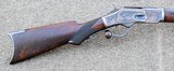 Winchester 1873 Deluxe Second Model Lever Action Rifle with Letter - 7 of 20