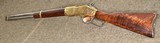 Factory Engraved Gold & Nickel Winchester Model 1873 Saddle Ring Carbine SRC - 1 of 20