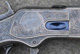 Winchester Model 1873 Deluxe Factory Engraved Rifle with Letter - 13 of 20