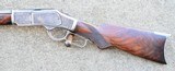 Winchester Model 1873 Deluxe Lever Action Rifle with Letter - 2 of 20