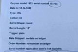 Consecutive Serial Numbers - 15" Winchester Model 1873 .32-20 WCF Short Rifles - 19 of 20