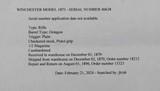 Winchester Early 2nd Model 1873 Deluxe Lever Action Rifle - 19 of 19