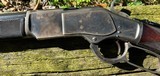 Winchester Early 2nd Model 1873 Deluxe Lever Action Rifle