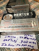 HERTERS 300 Winchester Magnum - 1 of 1
