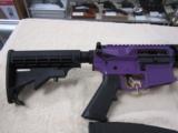 RTT Firearms Patrol Custom AR-15 Bright Purple .223 / 5.56 - 2 of 6