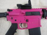 RTT Firearms Patrol Custom AR-15 Sig Pink .223 / 5.56 Reflex scope - 3 of 8