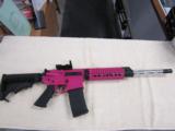 RTT Firearms Patrol Custom AR-15 Sig Pink .223 / 5.56 Reflex scope - 1 of 8