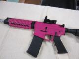 RTT Firearms Patrol Custom AR-15 Sig Pink .223 / 5.56 Reflex scope - 7 of 8