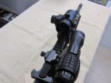 Custom Omega E3 Arms Tactical AR-15 Nickel Boran BCG NCStar Red Dot 1x40 with 5x Magnifier .223 / 5.56 Skulls Finish - 8 of 13