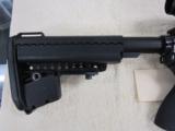 Custom Omega E3 Arms Tactical AR-15 Nickel Boran BCG NCStar Red Dot 1x40 with 5x Magnifier .223 / 5.56 Skulls Finish - 2 of 13