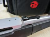 Ruger 10/22 Take Down .22LR 16.62" Stainless Threaded Barrel Fiber Opyics Sights Carry Bag Exclusive NEW - 2 of 5