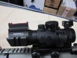 TKS Engineering Custom AR-15 HD Sniper 4x32 Scope 180 Iron Sights NEW 16' barrel Nickel Boran BCG - 7 of 9