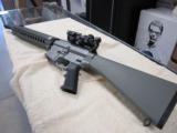 TKS Engineering Custom AR-15 HD Sniper 4x32 Scope 180 Iron Sights NEW 16' barrel Nickel Boran BCG - 9 of 9
