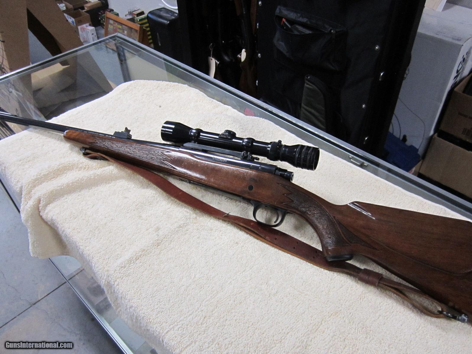 1965 Winchester Model 70 Monte Carlo Walnut Stock Hinged