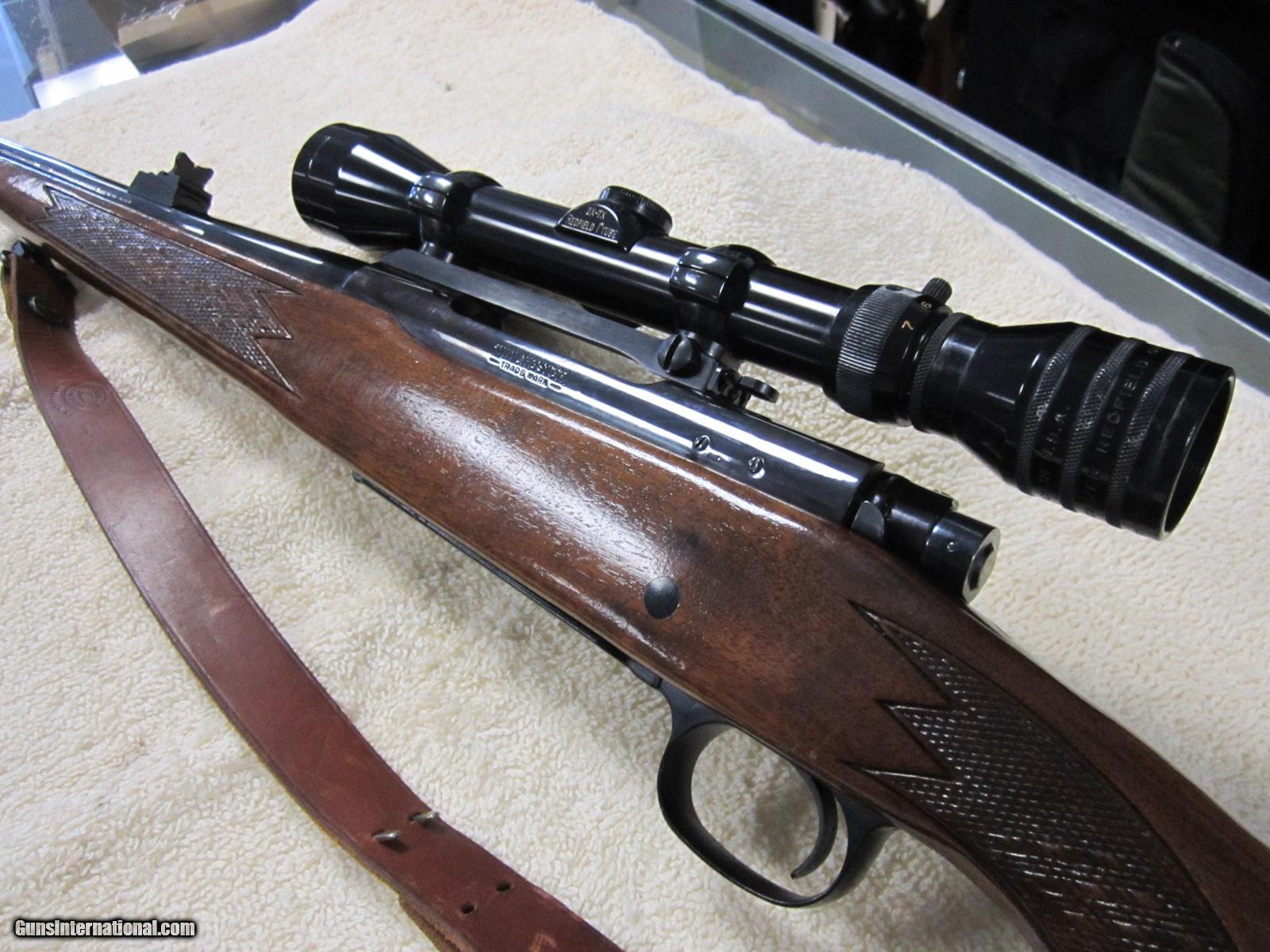 1965 Winchester Model 70 Monte Carlo Walnut Stock Hinged