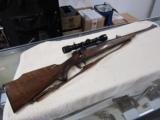1965 Winchester Model 70 Monte Carlo Walnut stock hinged floorplate sights Redfield 2x7 Scope Very Nice - 1 of 14