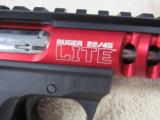 Ruger 22/45 Lite .22LR 4.45" Threaded Barrel New Exclusive NRA Red - 2 of 4