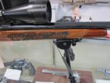Weatherby Mark V Custom Deluxe w/ Beautiful Engraved Stock 460 Weatherby Magnum 28" Barrel 4-12x50 Scope - 7 of 12
