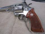 Smith & Wesson S&W Model 57 8 3/8" barrel Nickel 41 Magnum - 5 of 6