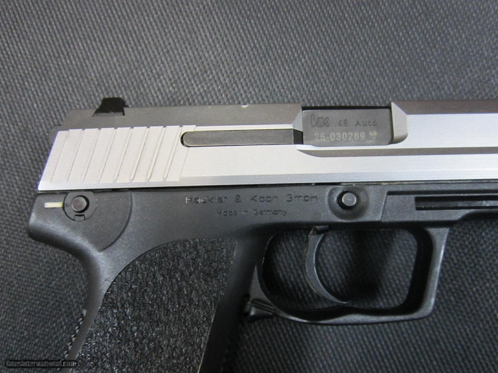 Heckler & Koch H&K USP 45 2-10+1 magazines 4.4