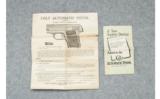 Colt 1908 Vest Pocket Pistol - MINT! - .25 Auto - 5 of 6