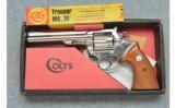 Colt ~ Trooper Mk III ~ Nickel ~ .357 Mag - 1 of 6
