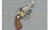 Colt ~ Detective Special ~ Nickel ~ .38 Spl. - 1 of 3