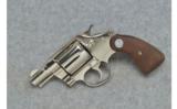 Colt ~ Detective Special ~ Nickel ~ .38 Spl. - 2 of 3