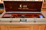 Krieghoff K-80 Trap 12g 32"O/U Barrel & 34"Bottom Single SN:#070413 ~~Pre-Owned~~ - 12 of 12